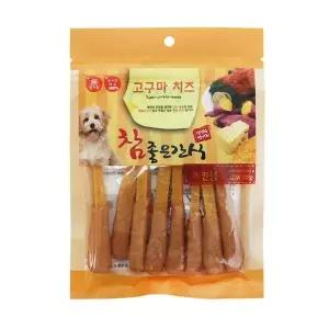 펫더맨 참 좋은 간식 고구마치즈 치킨봉 120g (강아지 간식)