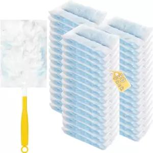 스위퍼 더스터와 호환되는 30팩 더스터 리필 가구 블라인드 천장 선풍기 및 자동차 청소를 위한 1개의 추가