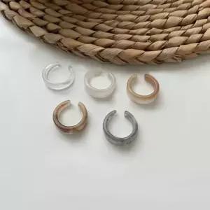 아크릴 귀찌 펄린 이어커프 귀걸이 귀찌 패션귀걸이