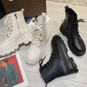 부츠 워커 레이스업 W525 LK 미들통굽 2컬러 첼시부츠 워커힐