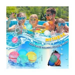 재사용가능 물풍선 6가지 컬러 실리콘