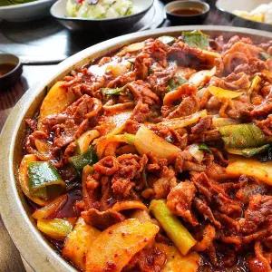 맛집탐방_울산 솔밭가든 대표메뉴 오리불고기 900g