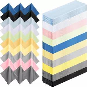 Treela 200개 극세사 유리 청소포 6 x 7인치 안경 청소기 카메라 렌즈 휴대폰 LCD TV 화면 노트북