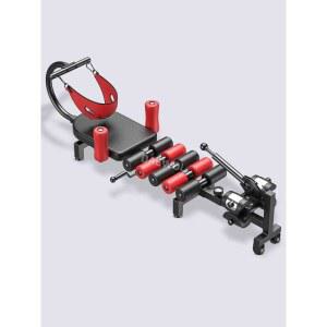 수평 거꾸리 운동기구 척추 요추 스트레칭 견인기 U자형 허리 롤러 표준 피트 4개