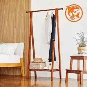 고품질 행거 옷걸이 모던 접이식 스타일 공간절약 다용도 수납 원목 시스템행거 옷걸이행거 WFIP9KC