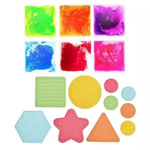 유아 실내놀이터 발바닥 촉감매트 2종 전신운동 미니게임 체육관 보드판 근육발달