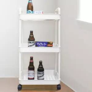 카트 트롤리 틈새선반 선반 이동식 심플 미용트레이 미니