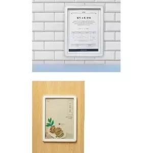 수료증액자 인테리어포스터 홍보물 카페액자 A4 쇼케이스 WFJYP9V