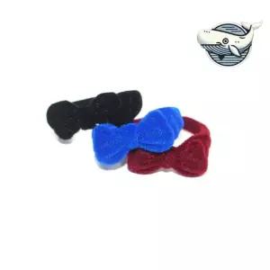 벨벳 리본 머리핀 다채로운 색상 헤어 장식 리본반지 레이어드반지 벨벳반지 연말소품