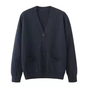 유니폼 가디건 브이넥 간호사 병원 기모 오피스 단체 사무실 가을 상의