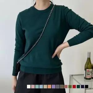 [NS홈쇼핑][샵앤] 국산 여성 캐시미어 15컬러 베이직 니트티 WDMS-WKN-TS12457944..