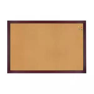 500x700 체리우드 몰딩 코르크 게시판 안내 보드 칠판