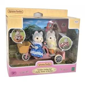 실바니안랜덤팩 실바니안패밀리 동물인형 자전거
