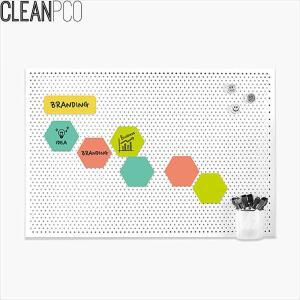 [2개구성] 육각 헥사 7장 고무자석 보드 판 LW63C130