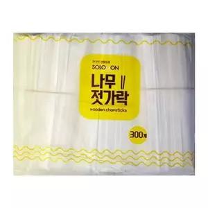 비닐 나무 젓가락 일회용 포장 식사용 솔로몬