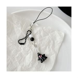 문라이트 고스트 키링 할로윈 스트랩 유령 폰꾸 백꾸 에어팟 핸드폰줄 y2k