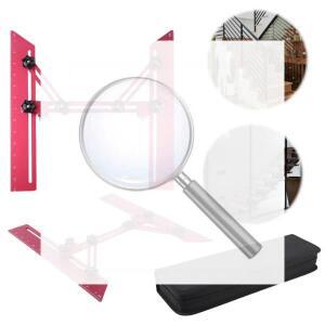 계단 디딤판 템플릿 도구 다목적 라이저 선반용 알루미늄 합금