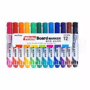 보드마카 LO835022 12색 화이트보드펜 컬러마커펜