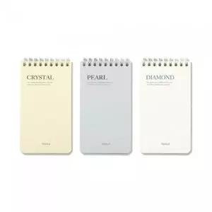 [셀러에이드]쥬얼리 노트 2호 양지 디자인 72매 48절 휴대용 메모장