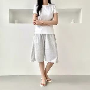 비욘드라이프 라프라 허리밴딩 카고 반바지 1002339