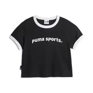[푸마] 여성 크롭티 TEAM 베이비 티 FM1933912-01