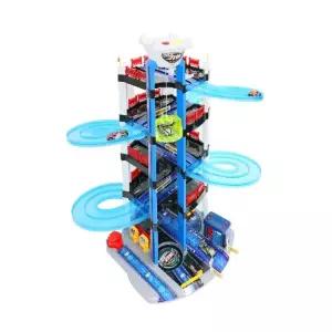 헬로카봇 본부기지 오토액션 타워 미니카 자동차 작동완구 레이스 역할놀이 캐릭터 선물