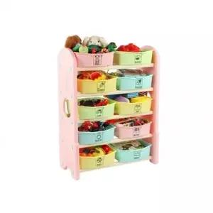 펀5단정리함 h30 장난감정리대 핑크 장난감정리함 쿠 (KYR-WD8460F)