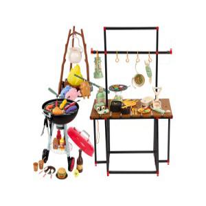 q) [캐스B]플레이 캠핑놀이3종세트(1091set) (캠핑놀이풀세트+바베큐