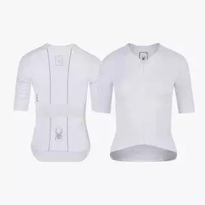 [스파이더]여성 사이클 프로웹 반팔 저지 SPJPCNFT552WWHT 710020