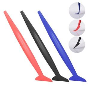 3pcs 자동차 스티커 경도 랩 비닐 도구 마이크로 스퀴지 스크레이퍼 가스켓 필름 포장 액세서리