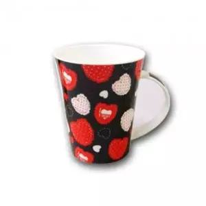 [콩심팥심]스위트 이쁜컵 머그잔 물잔 하트 커피 2P 물컵 찻잔