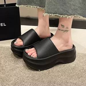 여름 키높이 슬리퍼 여심 여성 심플 패션 데일리 패션슬리퍼 여성신발 데일리슬리퍼