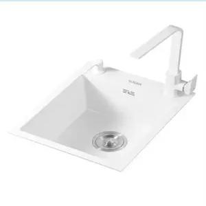 사각 싱크대 화이트 주방 골드 싱크볼 트레이 식기 세척 수납함