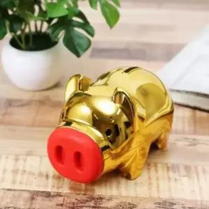 대 608SAZ67 황금돼지 저금통 마키 골드 돼지