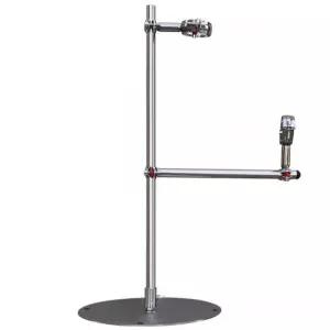 연통홀더 받침대 엘보 세트 화목난로 연통지지대 캠핑 스테인레스 더블 파이프 화목 고정