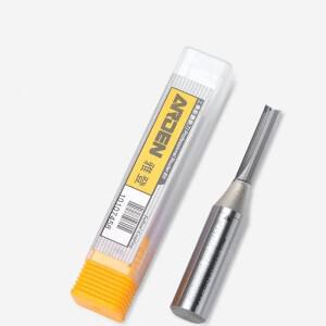 Arden 6.35mm CNC TCT 스트레이트 엔드 밀 목공  초경 커터 MDF 합판 칩보드 슬롯 드릴 용 1/4 생크 라우터