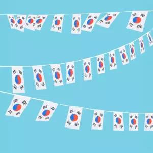 만국기 태극기 (15m 50장) 놀이동산 파티 기념일 행사