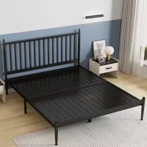 조립식 침대프레임 프레임 구성 침대틀 수납형 침대 받침대 철제