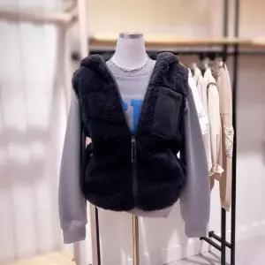 SG1JPF653_우븐배색 해리 후드 덤블링 베스트