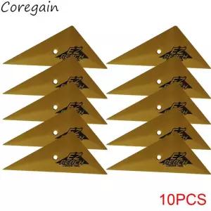 휠스크래치 긁힘 기스 복원 10개 이동 스퀴지 삼각형 비닐 차량용 랩 창 색조 탄소 필름 자리 Tucking