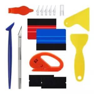 휠스크래치 긁힘 기스 복원 차량용 비닐 랩 윈도우 필름 틴트 시공 키트 펠트 스퀴지 커터 스패츌러 마이크
