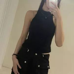 [하프클럽/]여자 터틀 슬림 홀터네크 FW 패턴 탱크 나시