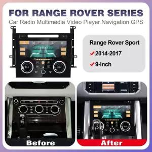 차량용 온도 조절 LCD 패널 레인지로버 스포츠 L494 2013 2017 AC 터치 스크린 디지털 에어컨 모니터 신규