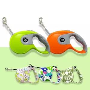 스미스독 강아지 리드줄 자동 산책 외출 용품 보급형 3M / 5M 스미스독 자동줄 보급형