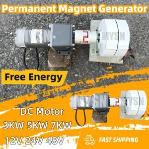 7KW 6KW 휴대용 캠핑 발전기 키트 48V 24V 영구 자석 야외 파티 여행 RV 5KW MPPT 2KW 포함