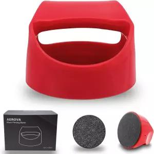 AEROVA 1피스 블록 인쇄 바렌 공구 핸드 리노컷 인쇄기 편안한 손잡이 - 4인치