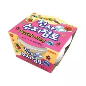 도너랜드 4000 천사 수지점토 흰색 70g 20개입) 4000 천사 수지점토 흰색 70g