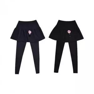 여성용 기모 플레어 스커트 레깅스 치마바지 겨울용