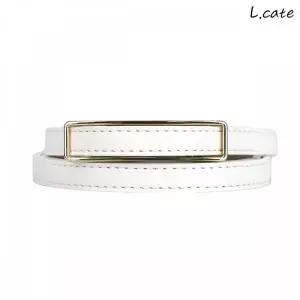 여성 허리띠 화이트 정장벨트 브라운 패션 여자