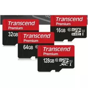 트랜센드 MicroSDXC 400X UHS-I 메모리카드 16GB